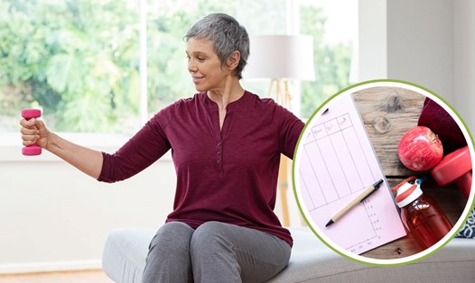 Tập thể dục giúp kéo dài tuổi thọ. Đồ họa: Thanh Thanh