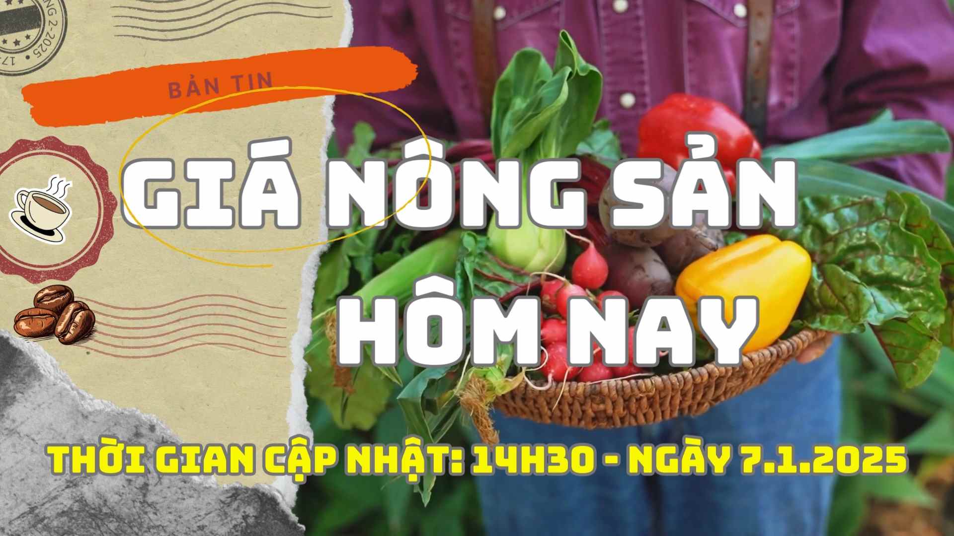 Agricultural product prices today, January 7, 2025. Photo: Bao Lam