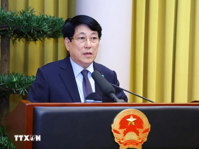 President Luong Cuong has just signed and issued decisions appointing Assistants to the President. Photo: VNA