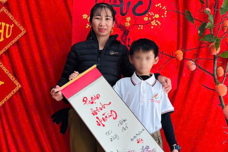 Calligraphy Festival organized by Master Leader Union. Photo: Long Nguyen