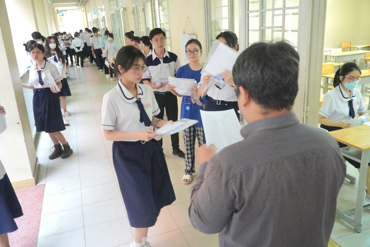 The enrollment plans of many universities in Ho Chi Minh City have changed compared to previous years. Photo: Chan Phuc