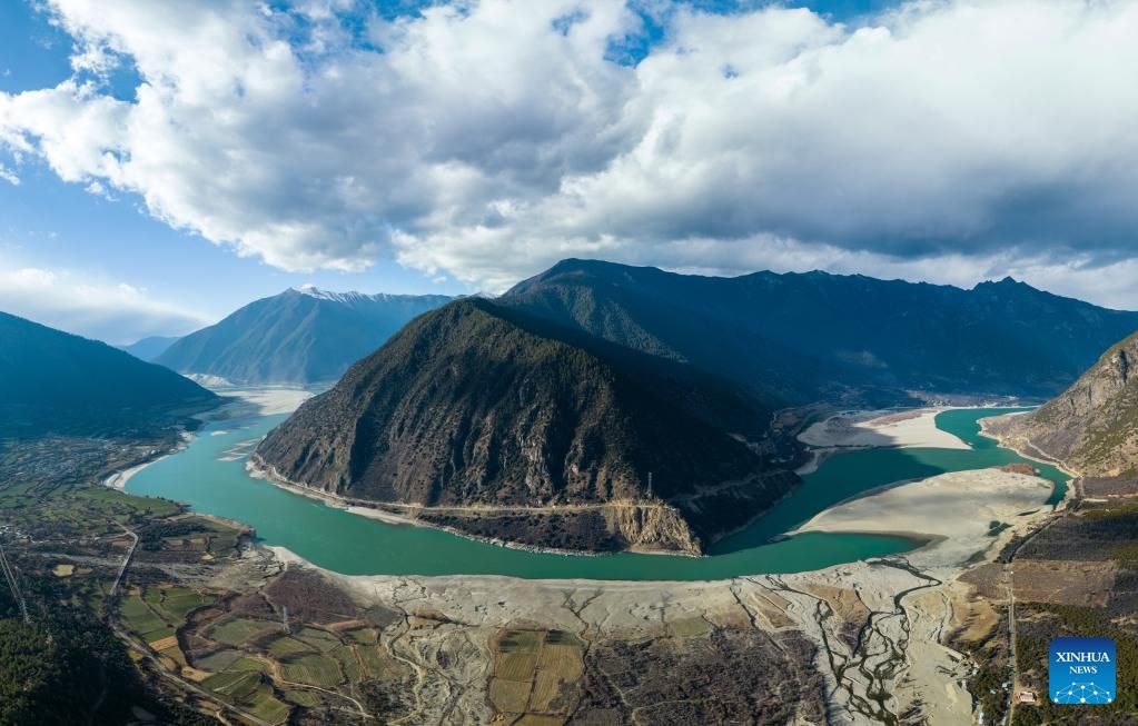 A section of the Yarlung Zangbo River in Tibet, where China will build a mega-dam with a capacity three times that of the Three Gorges Dam. Photo: Xinhua
