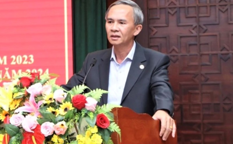 Mr. Pham Van Phuoc, Director of Dak Lak Department of Foreign Affairs, asked for early retirement to streamline the apparatus. Photo: Daklak.gov.vn
