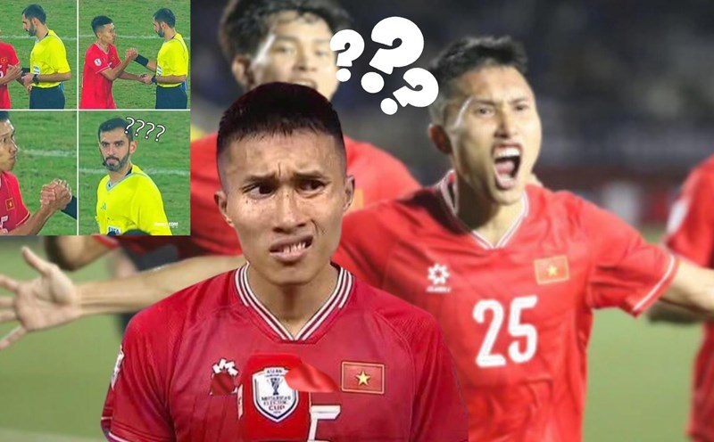 Midfielder Doan Ngoc Tan has the nickname "meme king" after participating in the 2024 ASEAN Cup with the Vietnamese team.