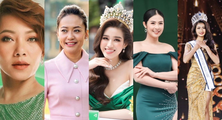 Vietnamese showbiz stars born in the year of the Snake. Photo: Character provided.