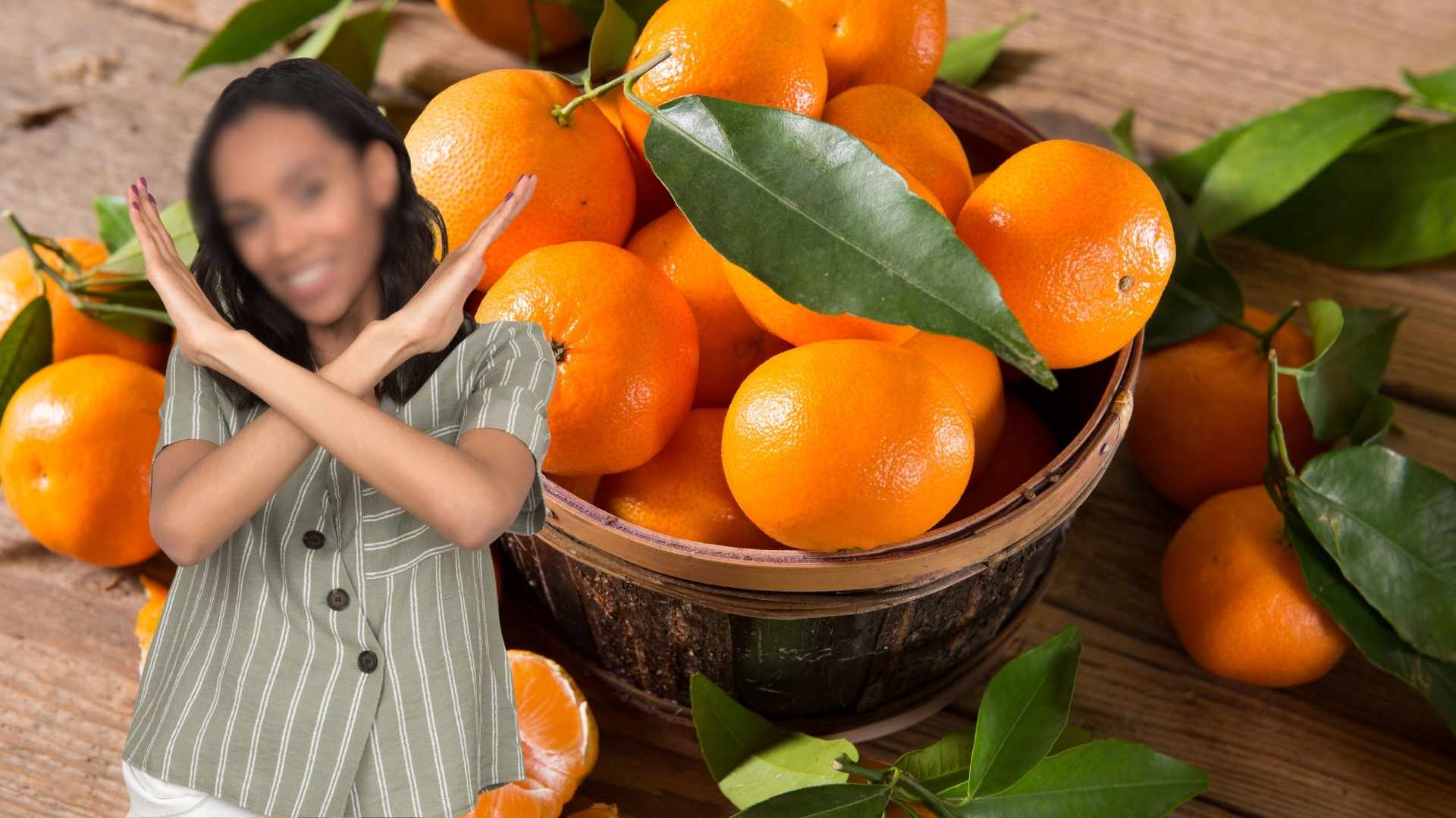 Although tangerines are nutritious, some people should avoid eating them