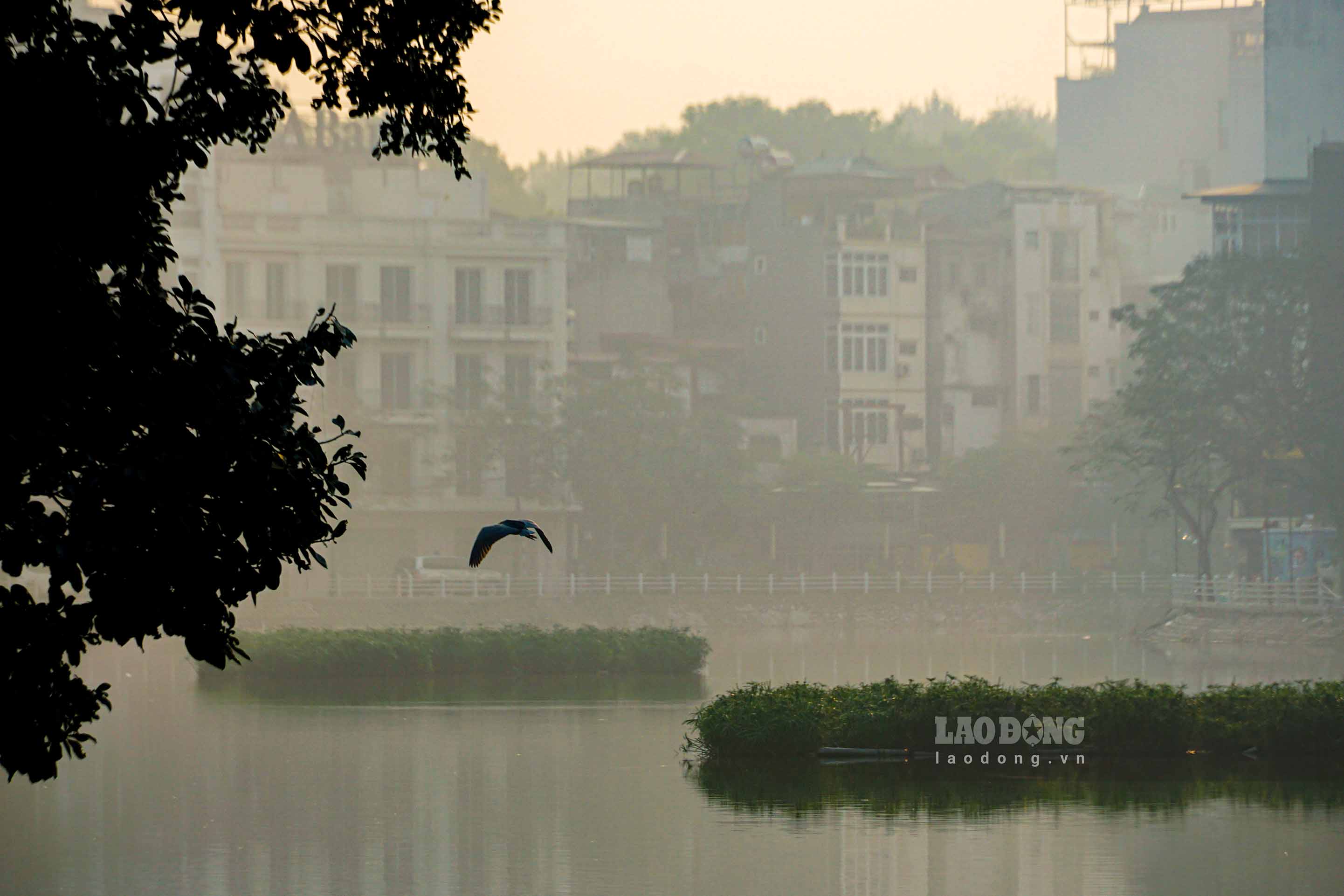 The pollution situation has not improved. Photo: Ngoc Thuy