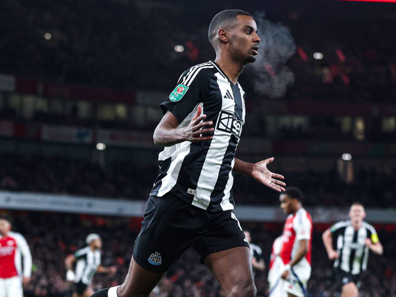 Alexander Isak chinh la ngoi sao sang nhat trong tran dau dem qua. Anh: Newcastle 