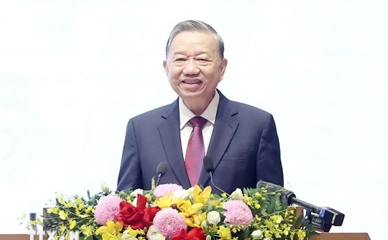 General Secretary To Lam emphasized that the top priority is to streamline the organization of the political system. Photo: VNA