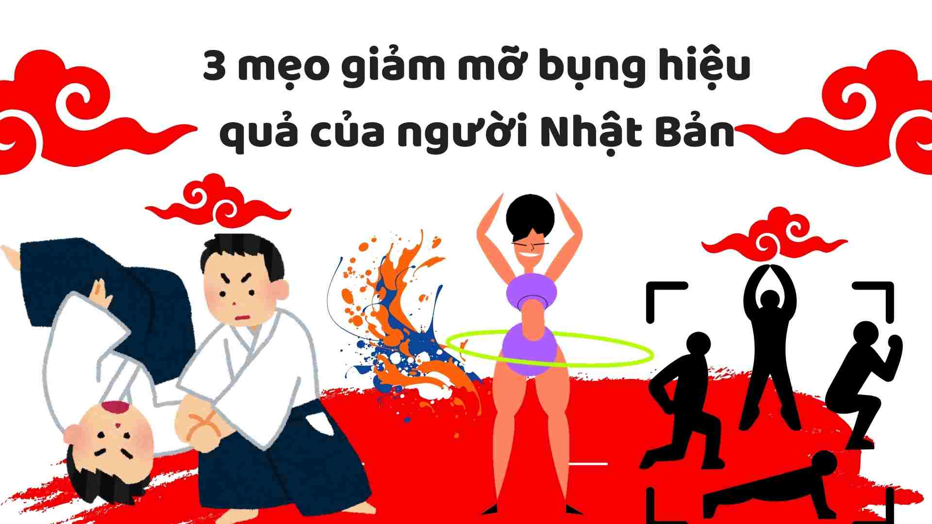 Japanese way to reduce belly fat. Graphics: Ha May