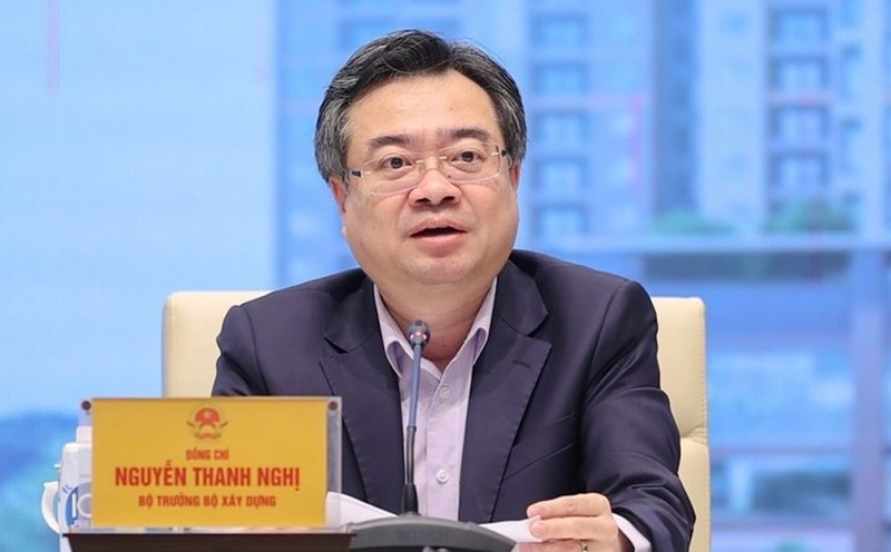 Minister of Construction Nguyen Thanh Nghi said that he has completed the project to merge the two ministries of Construction and Transport and submitted it to the Government. Photo: VGP
