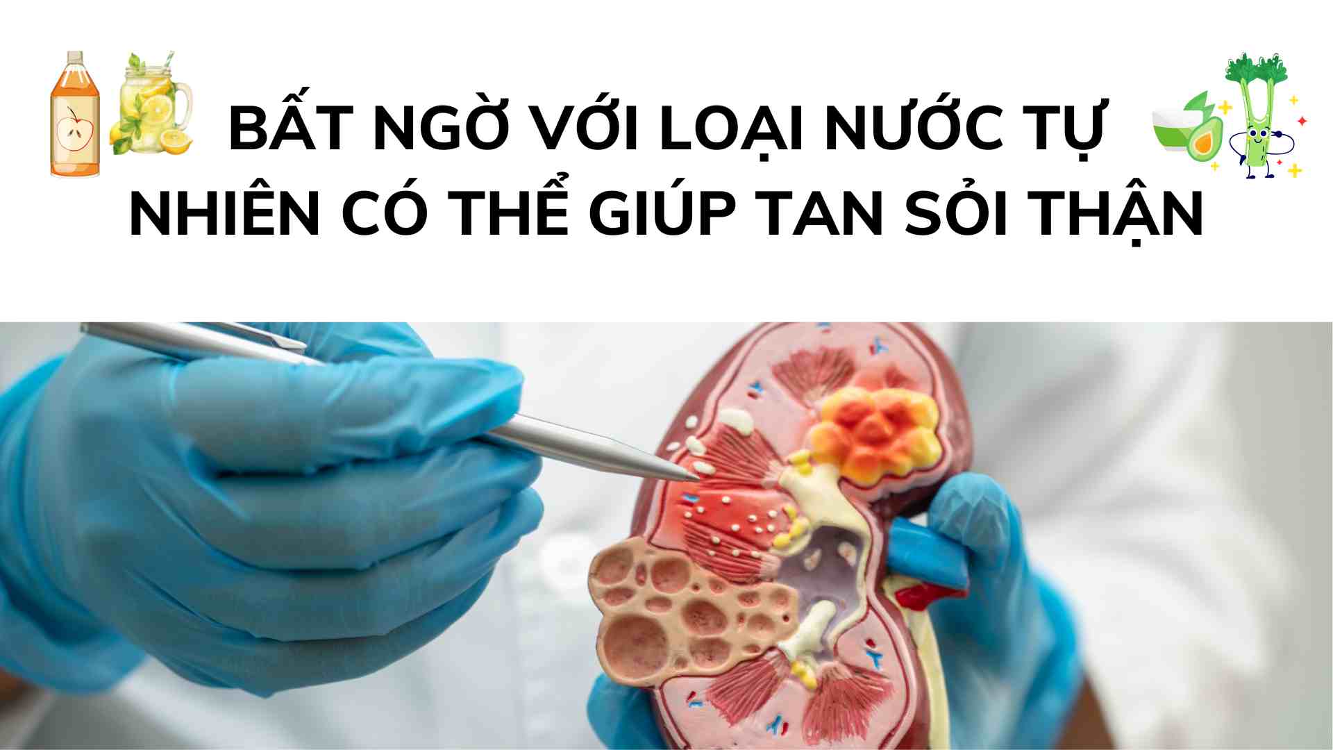 Surprise with natural water that can help dissolve kidney stones