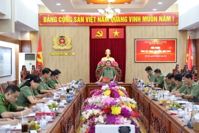 Quang canh hoi nghi. Anh: Cong an Can Tho