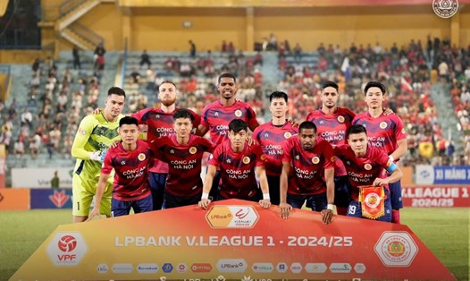 Công an Hà Nội đối đầu Kaya tại vòng bảng giải vô địch bóng đá các câu lạc bộ Đông Nam Á. Ảnh: CAHN