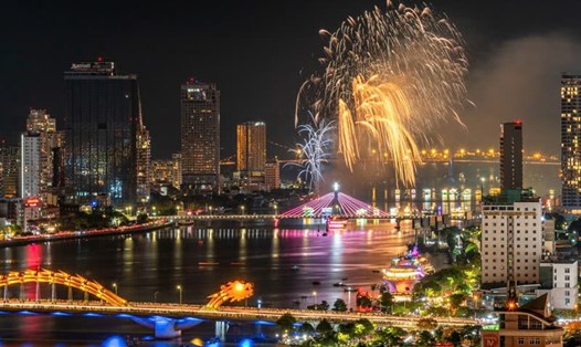 Lễ hội Pháo hoa quốc tế Đà Nẵng 2025 có chủ đề Kỷ nguyên mới. Ảnh: Nguyên Thi