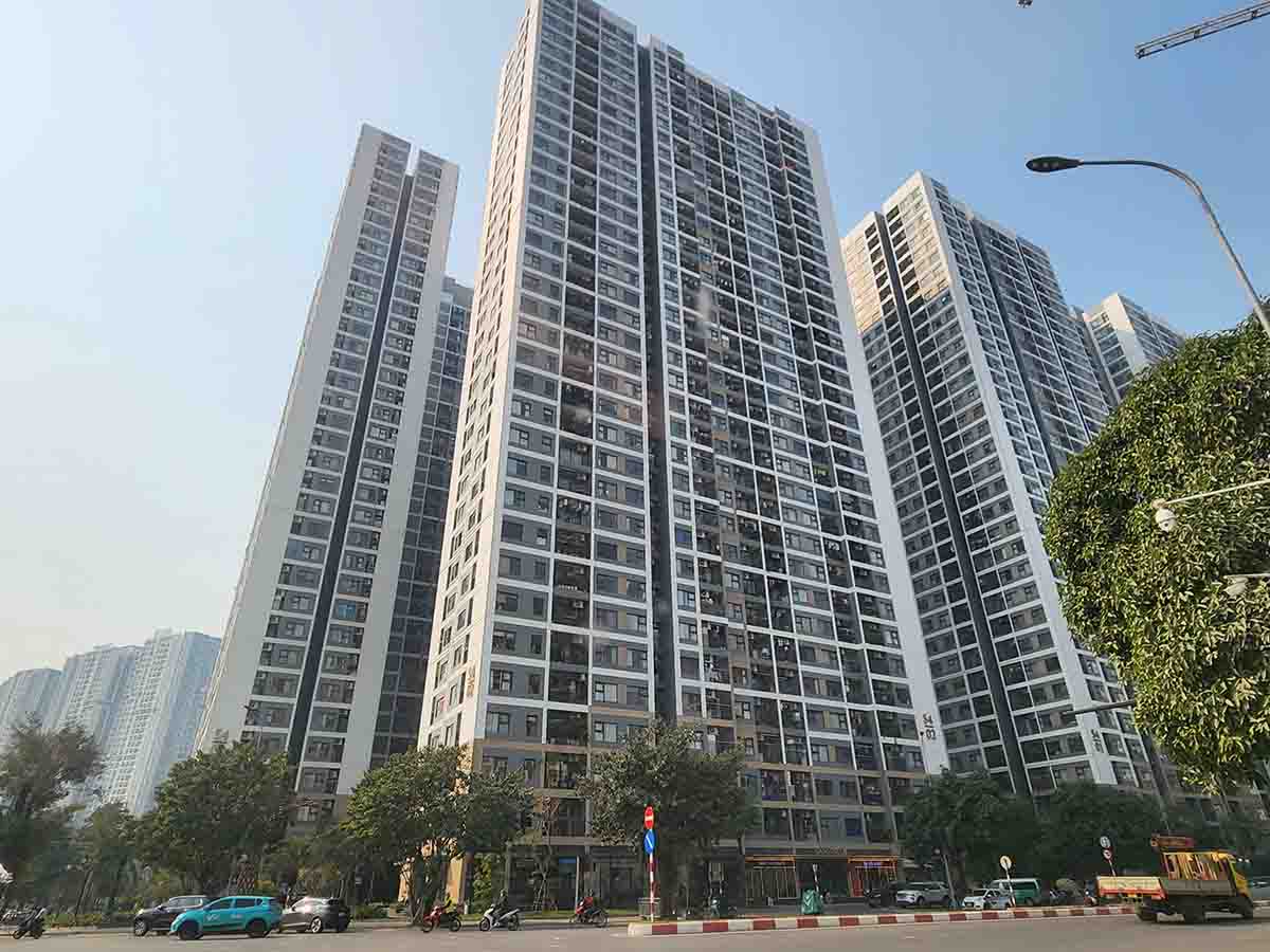 Apartment prices in Hanoi have increased sharply in recent times. Photo: Cao Nguyen.