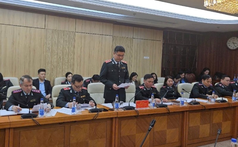 Conducting inspections of two projects: Bach Mai Hospital and Viet Duc Hospital, Branch 2 in Ha Nam. Photo: Thieu Trang