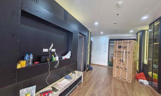 Căn nhà ở thương mại có giá bán 2-3 tỉ đồng/căn ở quận Nam Từ Liêm (Hà Nội). Ảnh: Thu Giang