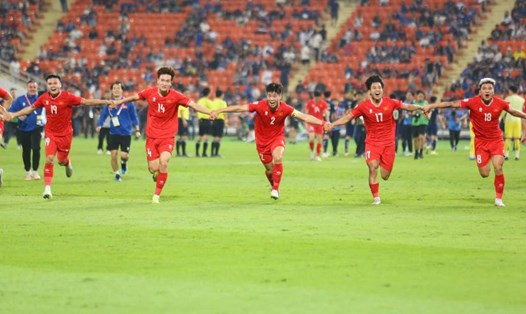 Đội tuyển Việt Nam hướng đến sự phát triển trong tương lai. Ảnh: Thanh Vũ