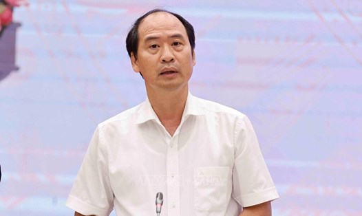 Thứ trưởng Bộ Lao động Thương binh và Xã hội Nguyễn Văn Hồi thông tin về tình hình lương, thưởng Tết năm 2025 của người lao động. Ảnh: VGP