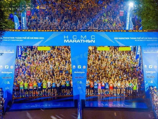 Dấu mốc đặc biệt của giải marathon TPHCM 2025