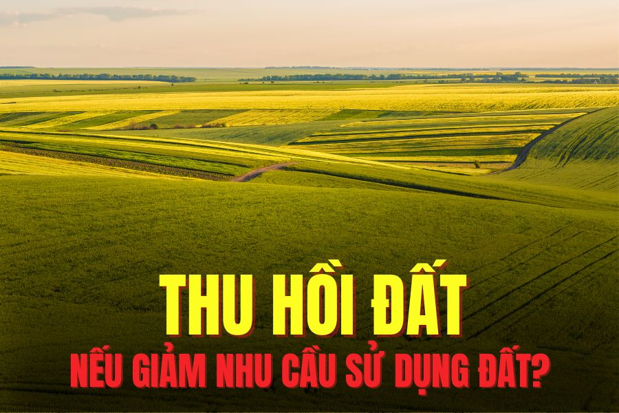 Người sử dụng đất giảm nhu cầu sử dụng đất mà có văn bản trả lại đất của người sử dụng đất thì Nhà nước sẽ thực hiện thu hồi đất. Đồ họa: Hoài Lan