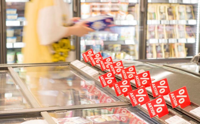 Food prices rose sharply in Germany in December. Photo: Xinhua