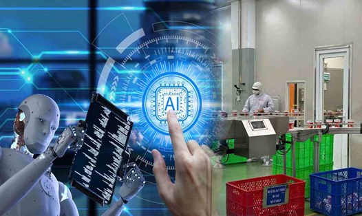 Các doanh nghiệp lương thực thực phẩm đang dần chuyển đối số, ứng dụng AI vào sản xuất. Ảnh: Ngọc Lê