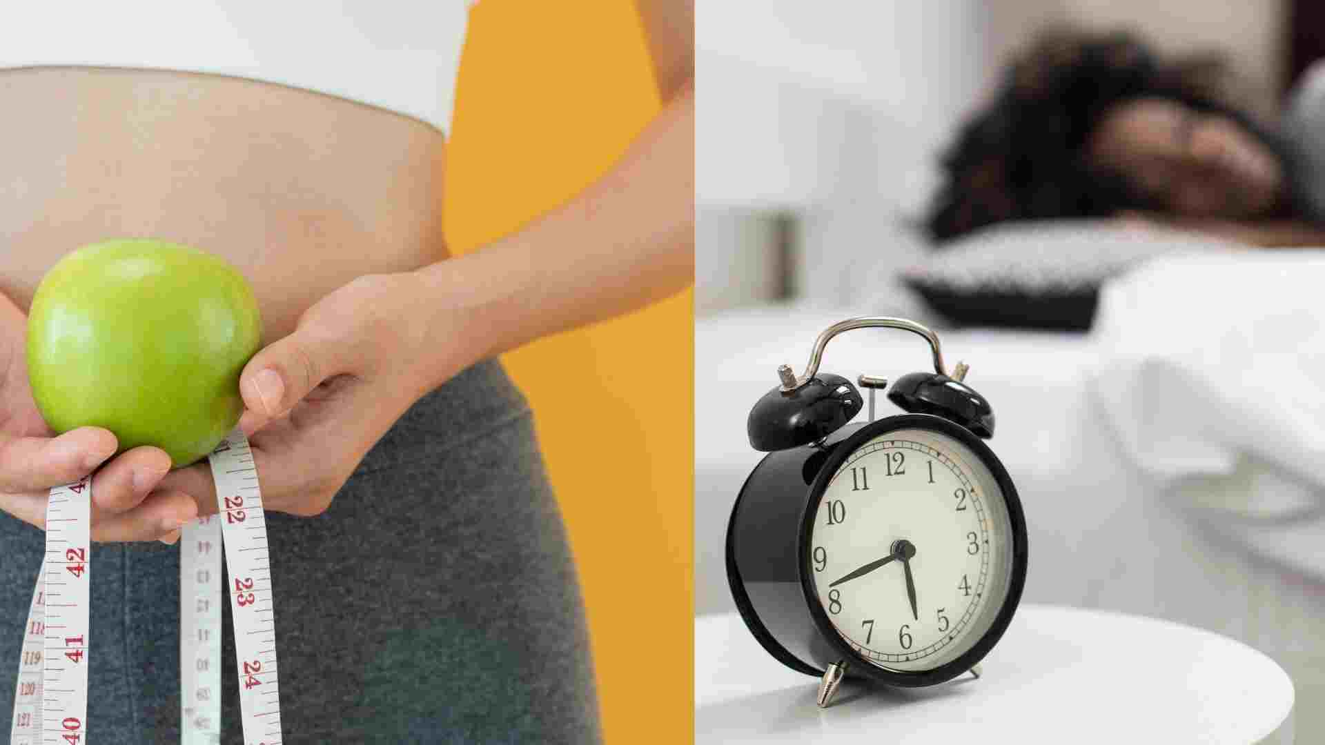 Getting enough sleep is good for reducing visceral fat. Graphics: Ha May