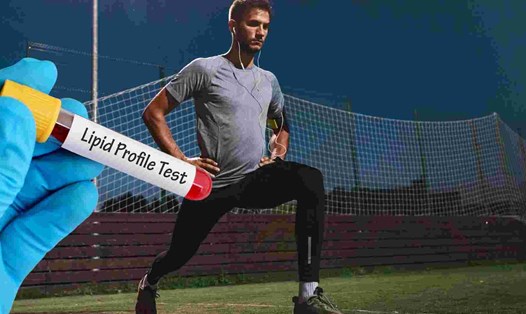 Tập thể dục vào buổi tối đúng cách sẽ giúp giảm lipid máu. Đồ họa: Hạ Mây