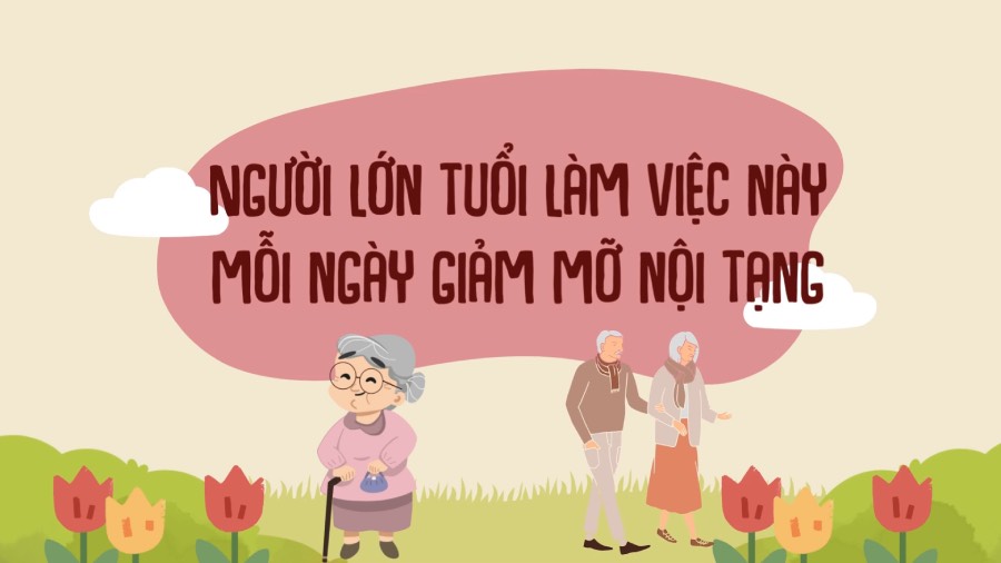 Older adults who do this every day reduce visceral fat