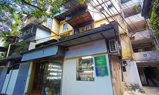 Một góc nhà tập thể Nghĩa Tân (quận Cầu Giấy, Hà Nội). Ảnh: Thu Giang