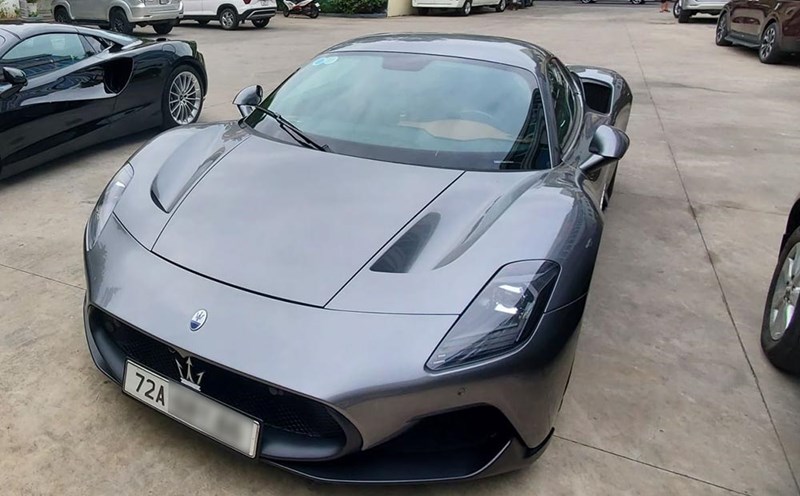 The Maserati MC20 supercar appeared in Ba Ria - Vung Tau, attracting attention. Photo: Nguyen Nghia