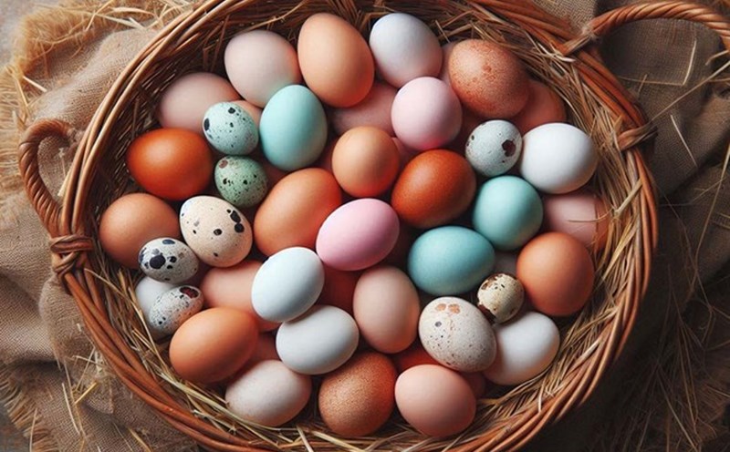 Eggs are a rich source of cholesterol, but eating eggs every day is unlikely to raise blood cholesterol levels for most people. Photo - AI: Ngoc Thuy