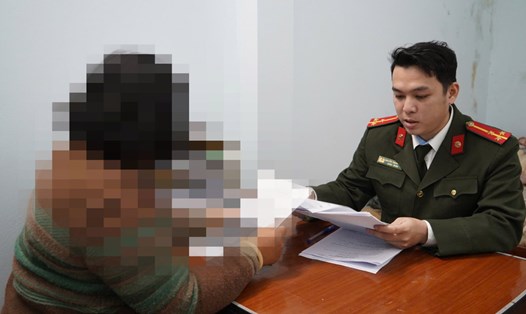 Một người tung tin sai sự thật lên mạng xã hội bị Công an TP Bắc Kạn xử phạt. Ảnh: Ngọc Ánh