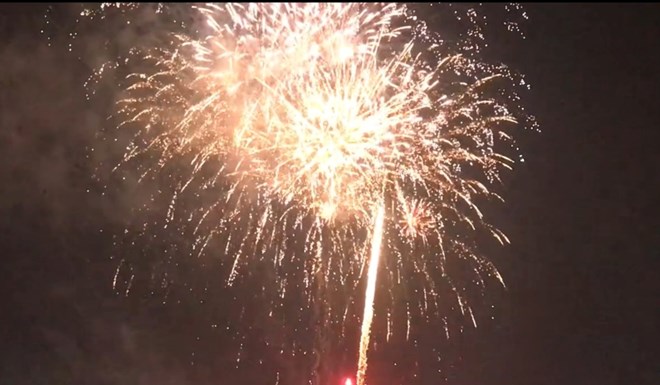 Ninh Binh will organize fireworks displays on New Year's Eve of the Lunar New Year 2025 at 4 locations. Photo: Nguyen Truong