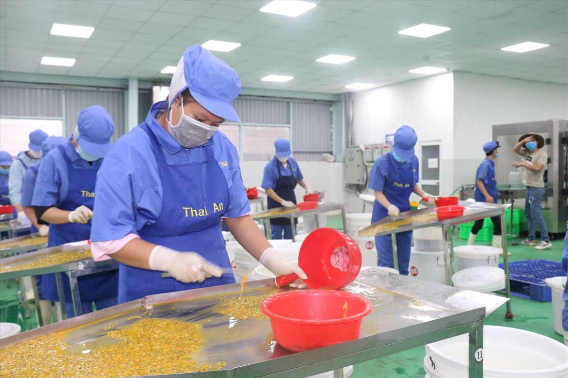 Most businesses in Dak Nong province have plans to give Tet bonuses. Photo: Bao Lam