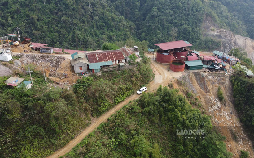 Sa Phin gold mine (Lao Cai) was handed over to the government. Photo: Dinh Dai.