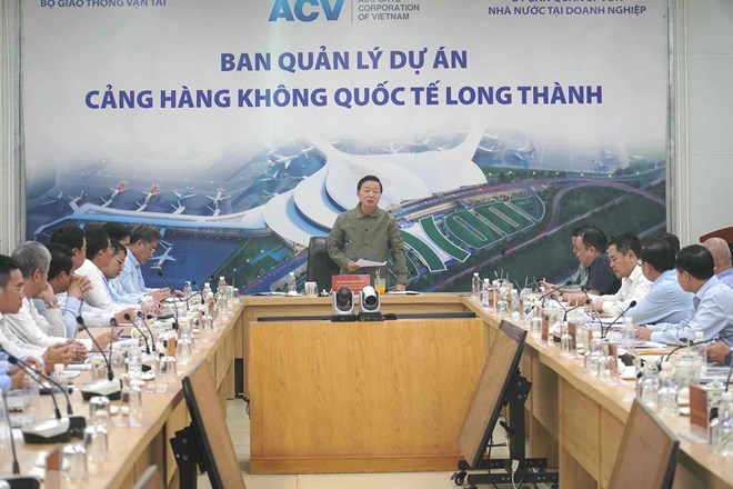 Phó Thủ tướng kiểm tra tiến độ dự án sân bay Long Thành