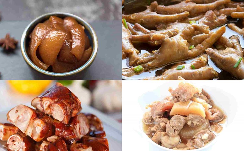 Some foods containing collagen are good for people over 50 years old. Graphics: Ha May