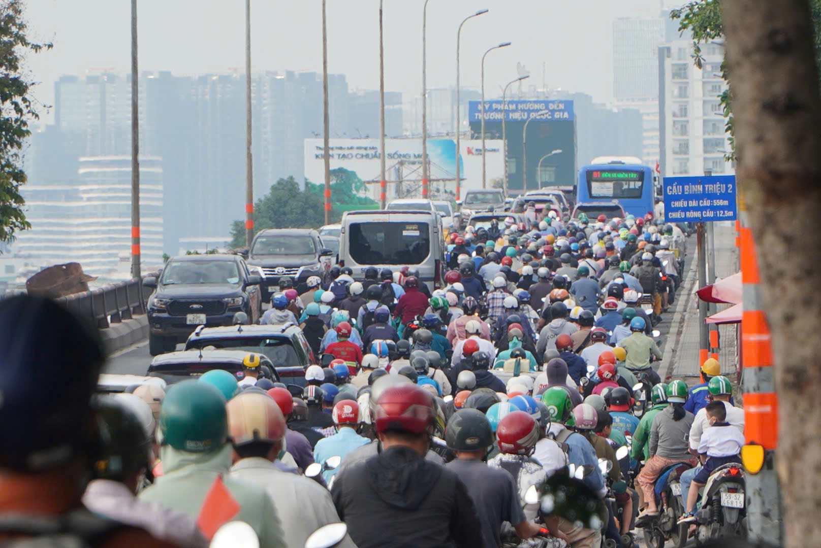 Sunny weather in the South. Photo: Anh Tu