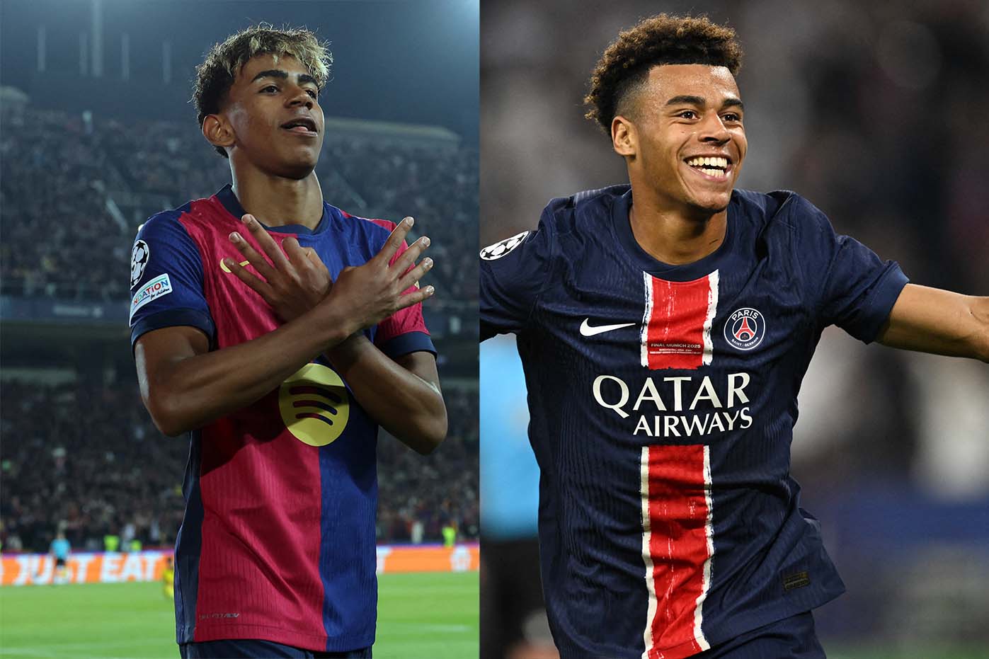 바르셀로나와 PSG는 순위 결정전에서 가장 흥미진진한 대결을 펼칠 것으로 예상됩니다. 사진: AFP