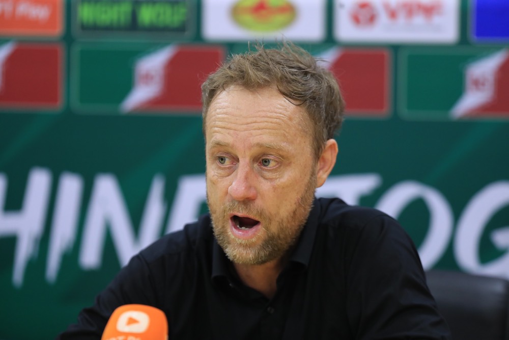 Coach Polking of Hanoi Police. Photo: CAHN