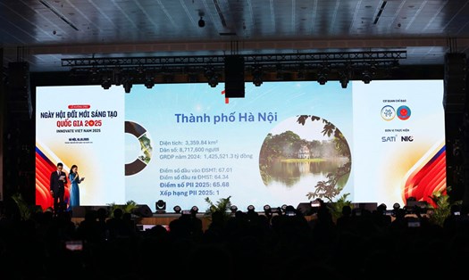 Hà Nội dẫn đầu, Huế tạo dấu ấn mới trong đổi mới sáng tạo cấp địa phương 2025