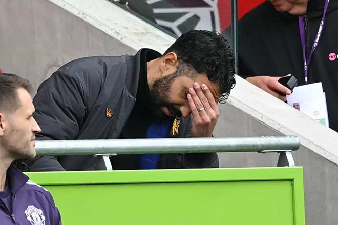 Loi choi Amorim xay dung cho Man United vo cung roi rac.  Anh: AFP