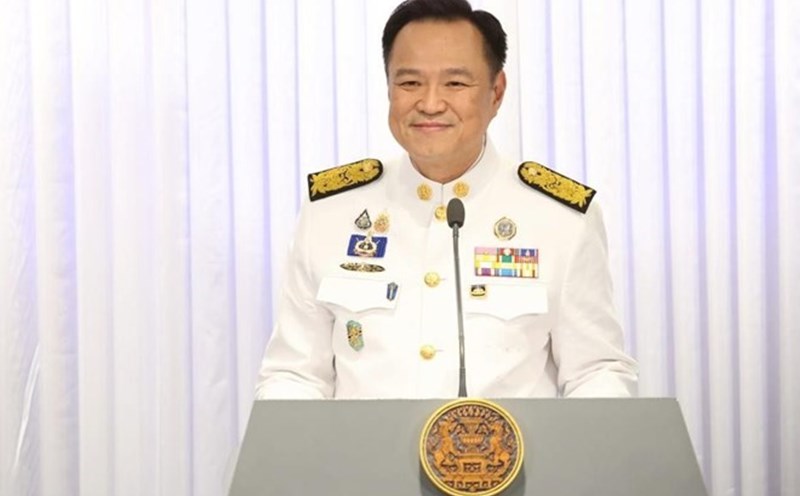 Thai Prime Minister Anutin Charnvirakul took office on September 7. Photo: Xinhua