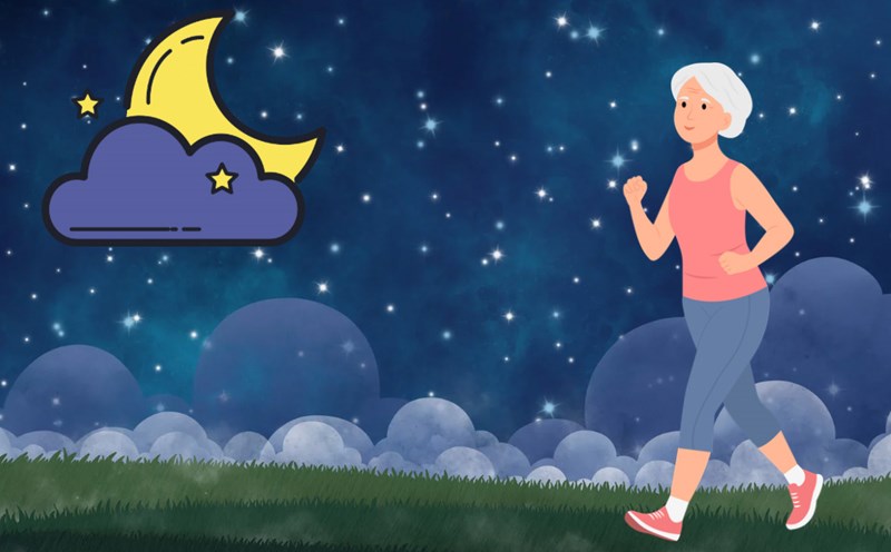 Nightwalk can be harmful to your gut health. Graphics: Thien Nhan