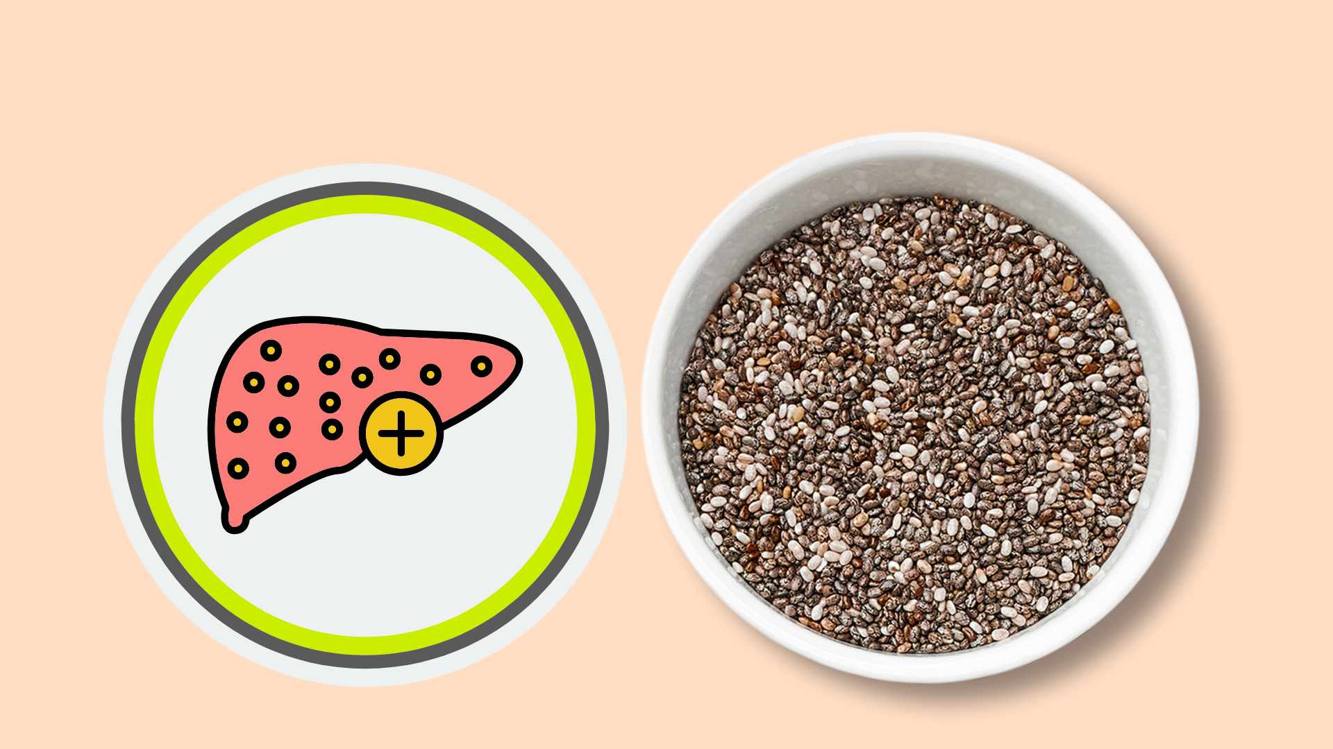 Chia seeds help detoxify the liver effectively. Graphic photo: Hoang Loc