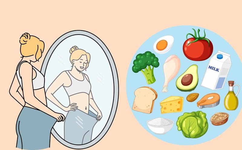 A scientific 7-day diet can help the body lose weight effectively. Graphic photo: Hoang Loc