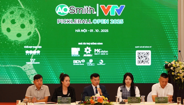 Le cong bo giai VTV Pickleball mo rong. Anh: Xuan Hoang